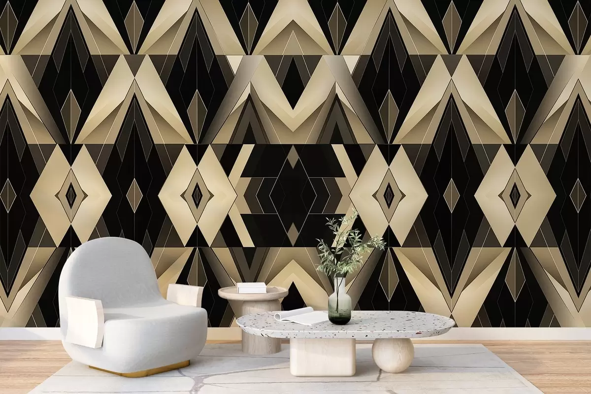 Фототапет Абстрактни геометрични фигури w04126