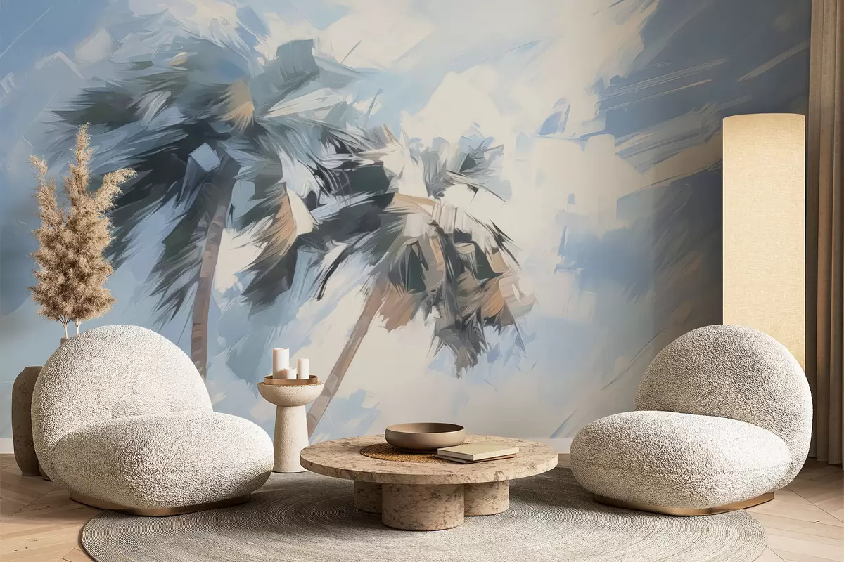 Фототапет Имитация на палмови дървета w04176