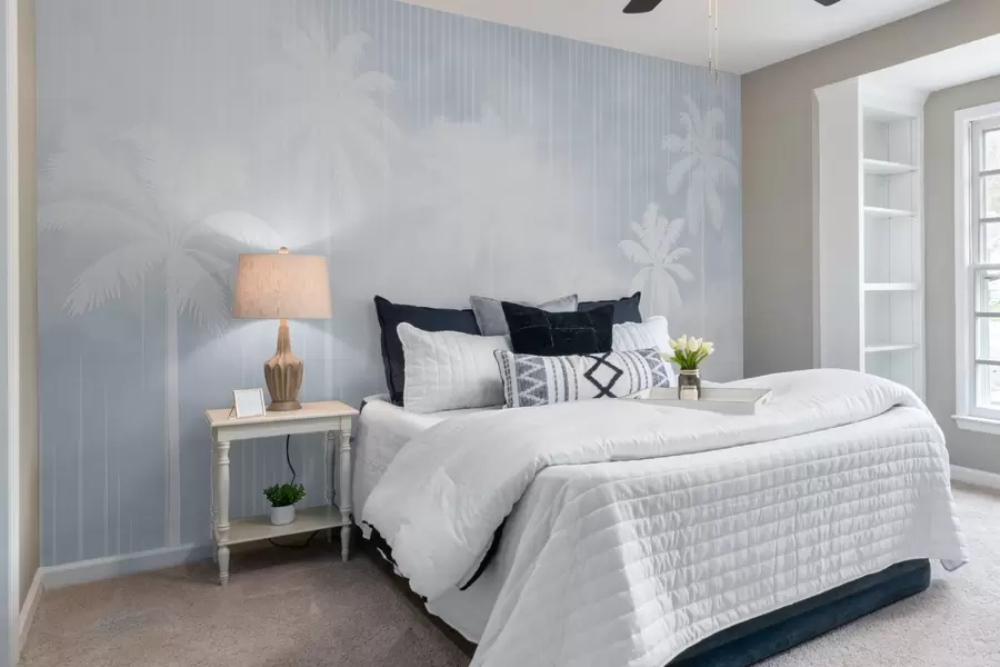 Фототапет Мъгла с палми w04180v1