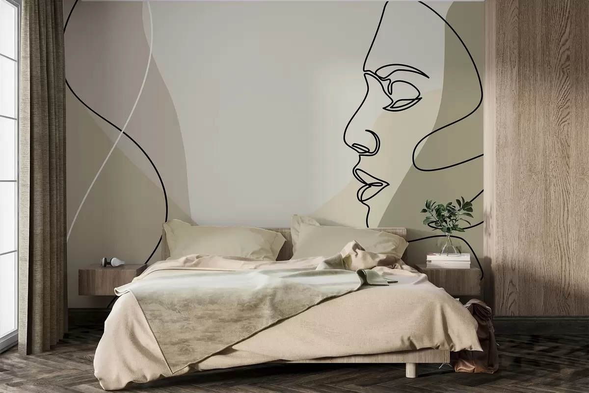 Фототапет Абстрактно лице w09231v1