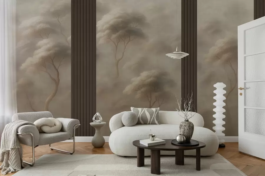 Фототапет Forest Meets Panel Art w04187