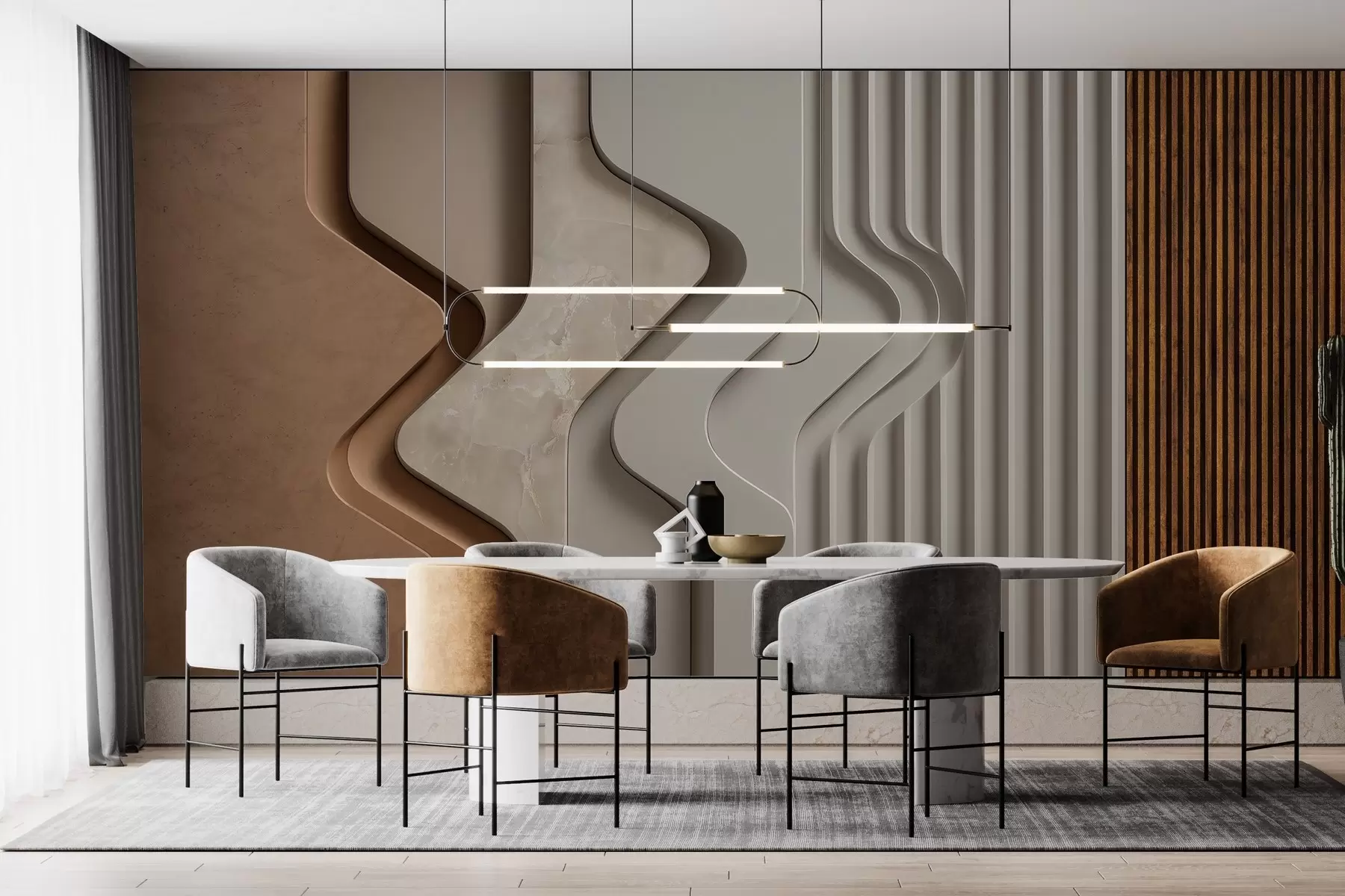 Фототапет Текстурни илюзии w04188