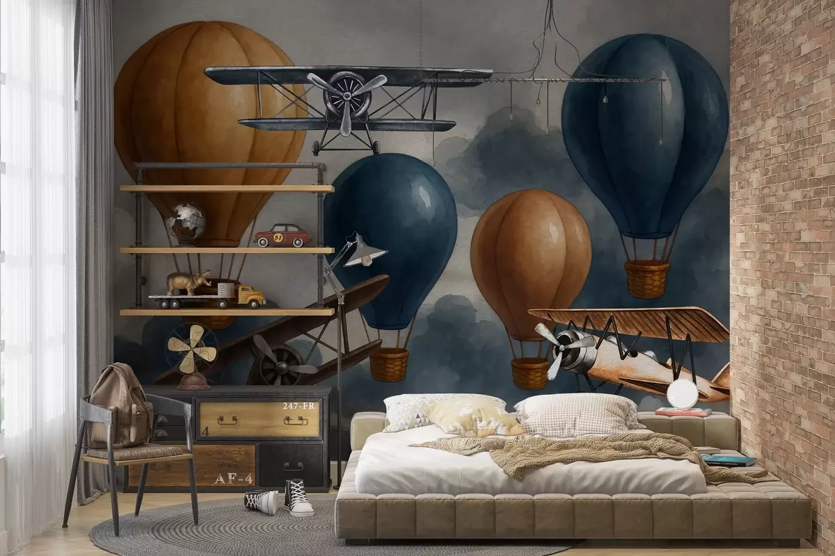 Фототапет Полети и плаващи мечти w04189