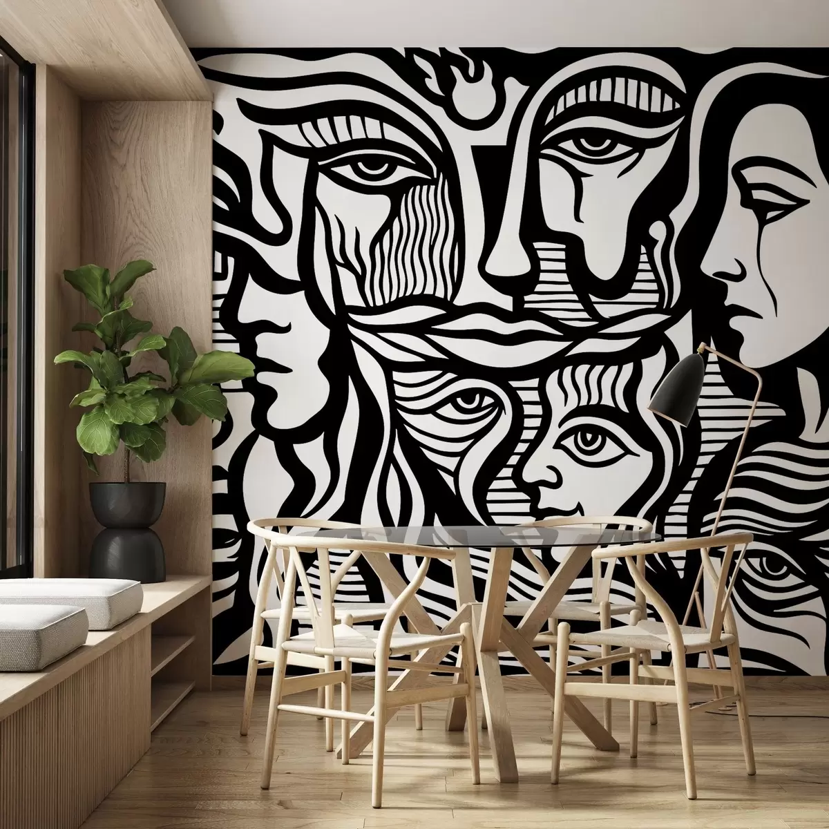 Фототапет Абстрактна анатомия w04191