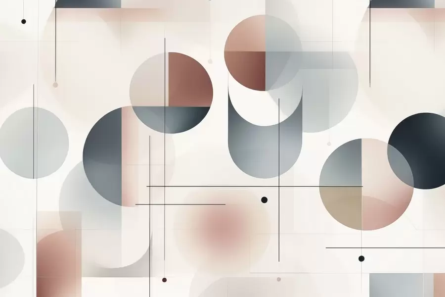 Фототапет Геометрични абстрактни форми w04220