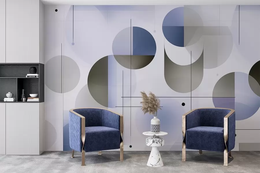 Фототапет Геометрични абстрактни форми w04220v1