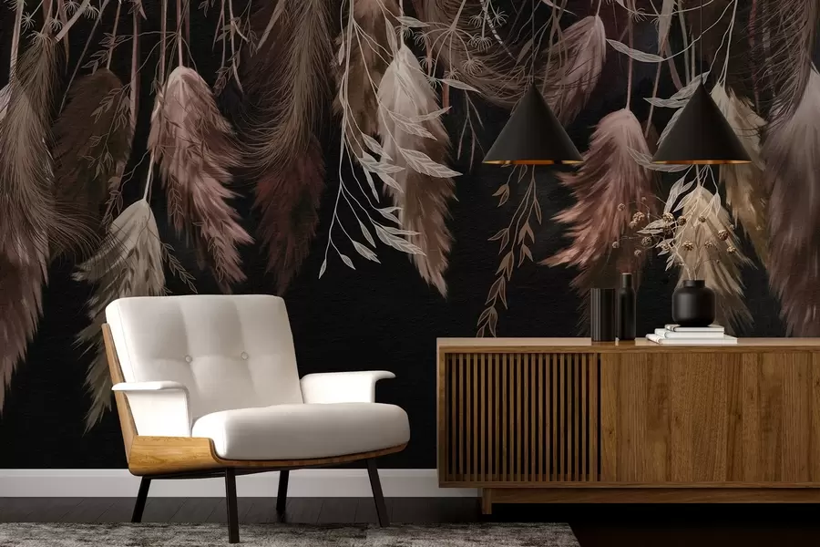 Фототапет Изсушени цветчета w04253v1