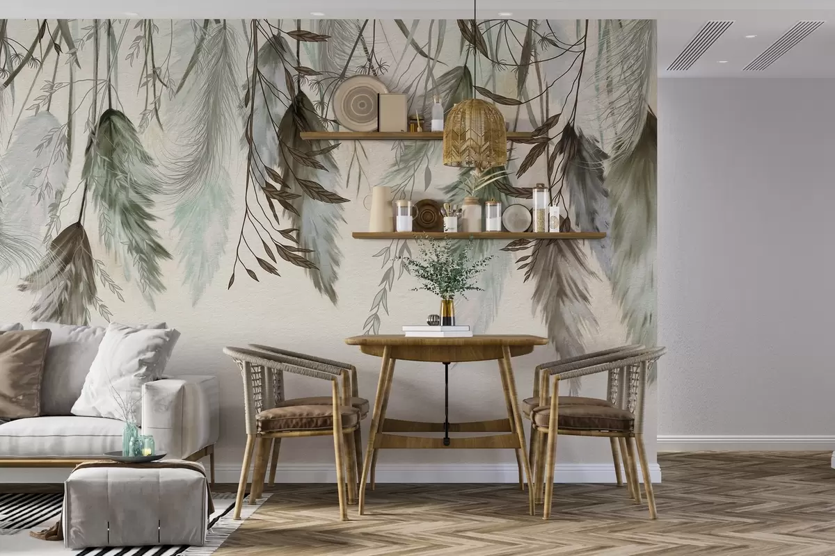 Фототапет Изсушени цветчета w04253v2