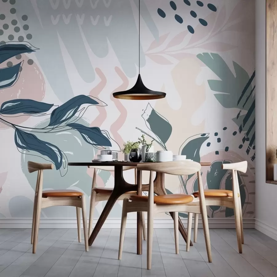 Фототапет Абстрактни листа w04281v1