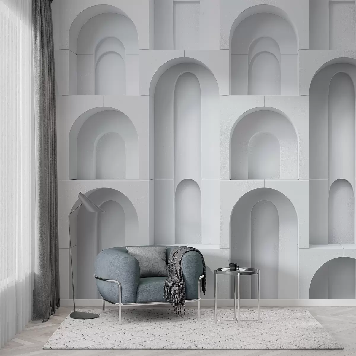 Фототапет обемни арки w04282