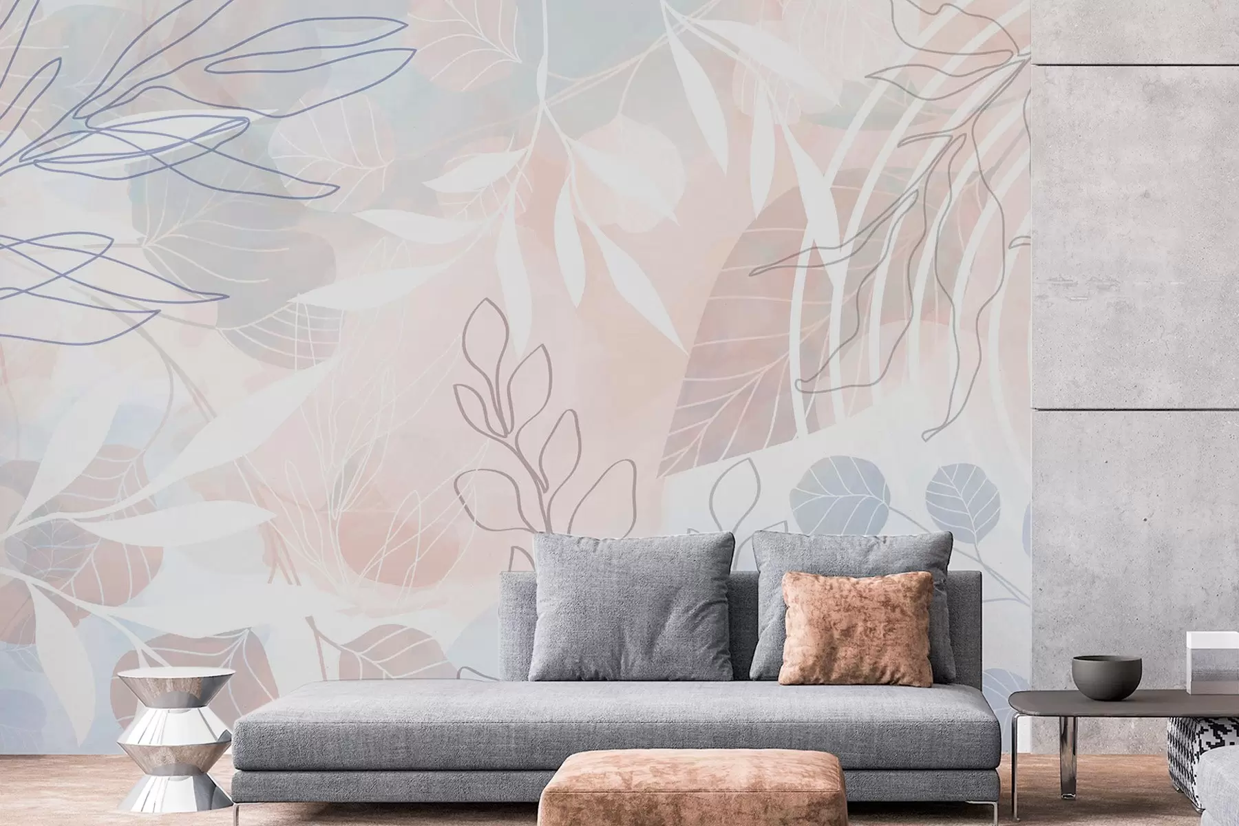 Фототапет Абстрахиране на растения w04297