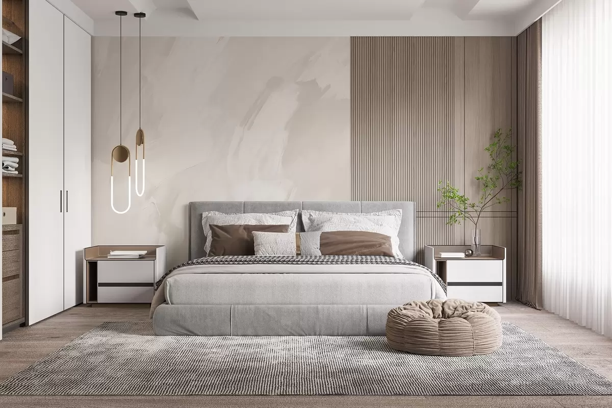 Фототапет Абстрактни щрихи с имитация на износена текстура w04291v2