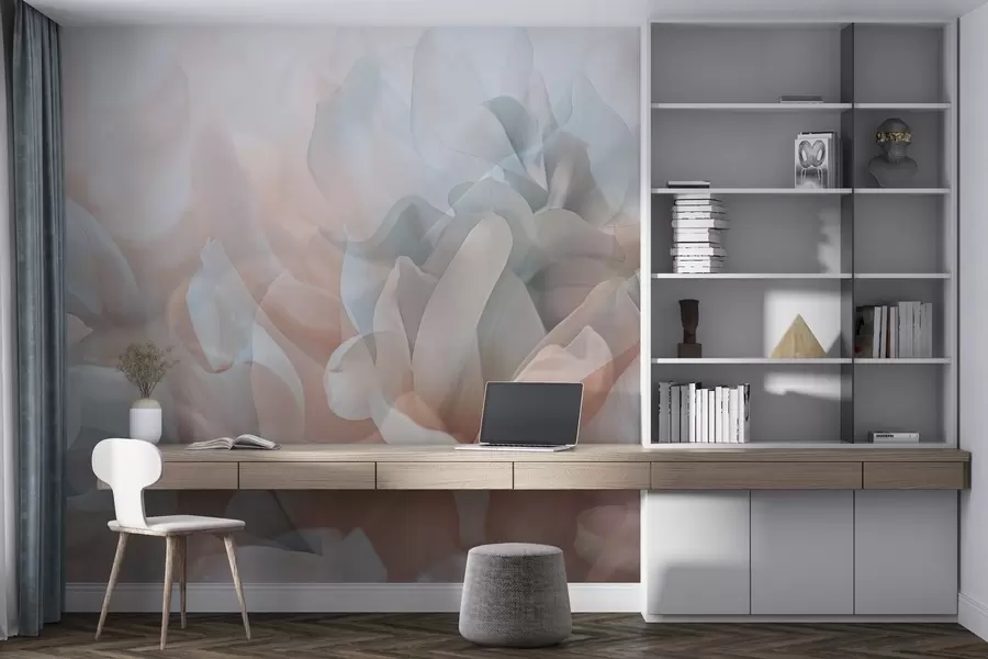 Фототапет Полупрозрачни цветя w04320v1