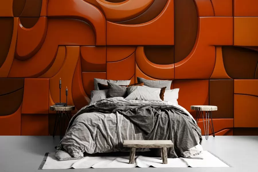 Фототапет Рисувана релефна стена w04321v1