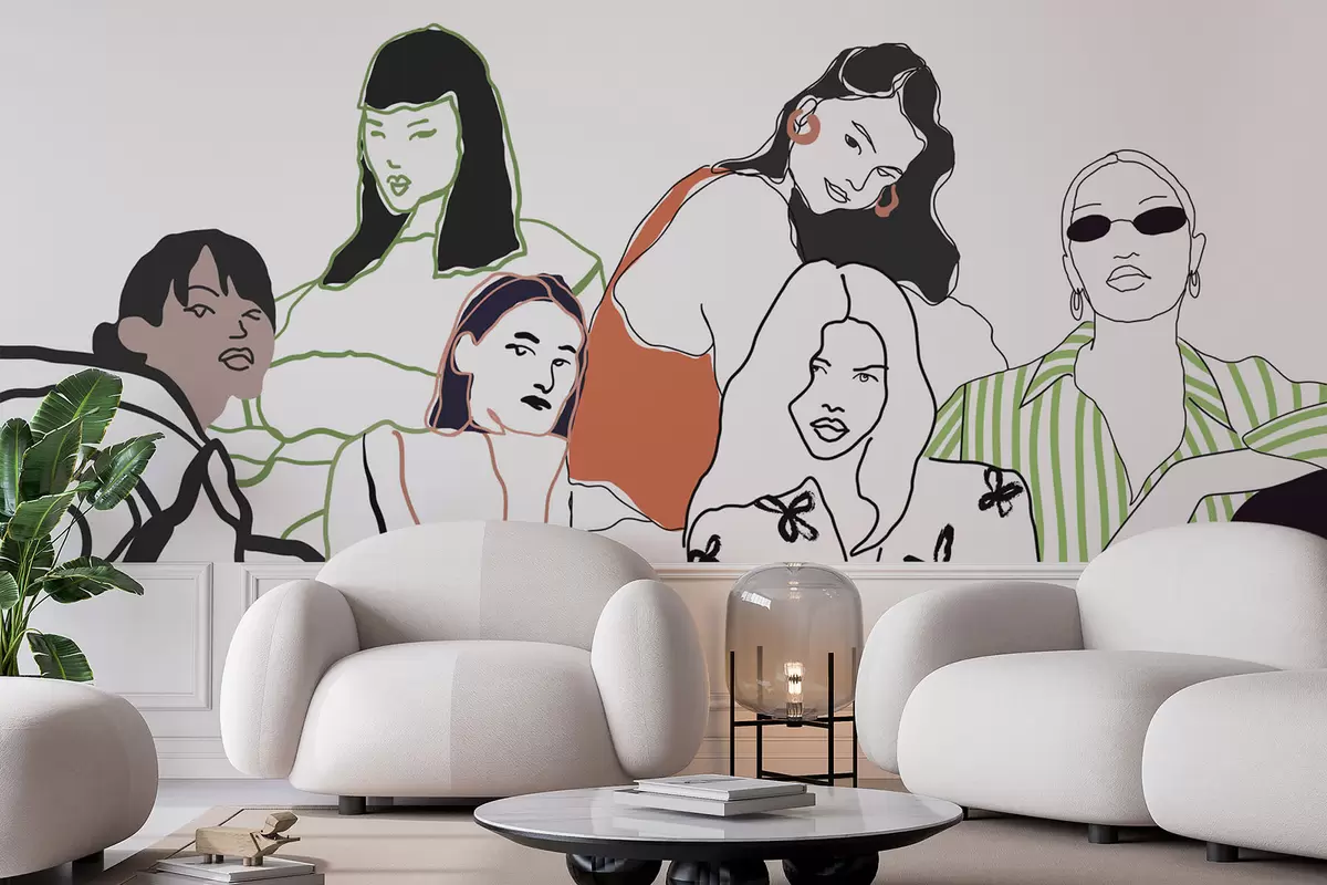 Фототапет Момичета w04359