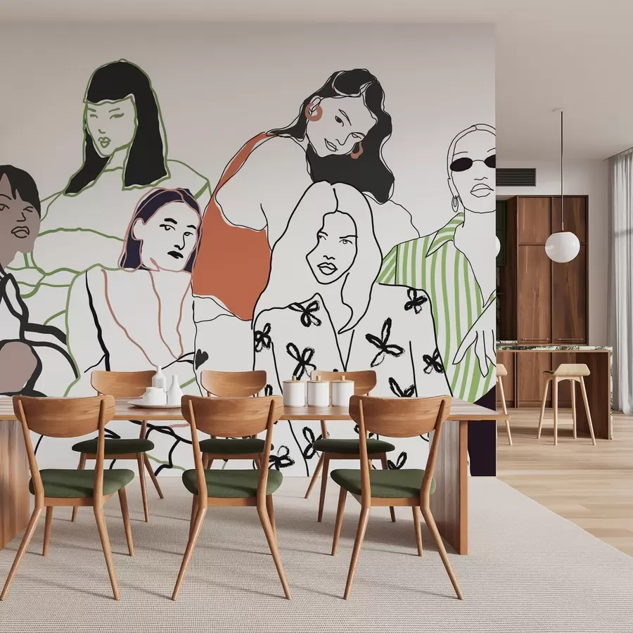 Фототапет Момичета w04359