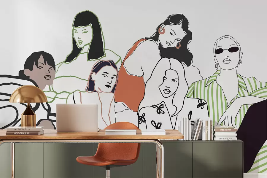 Фототапет Момичета w04359