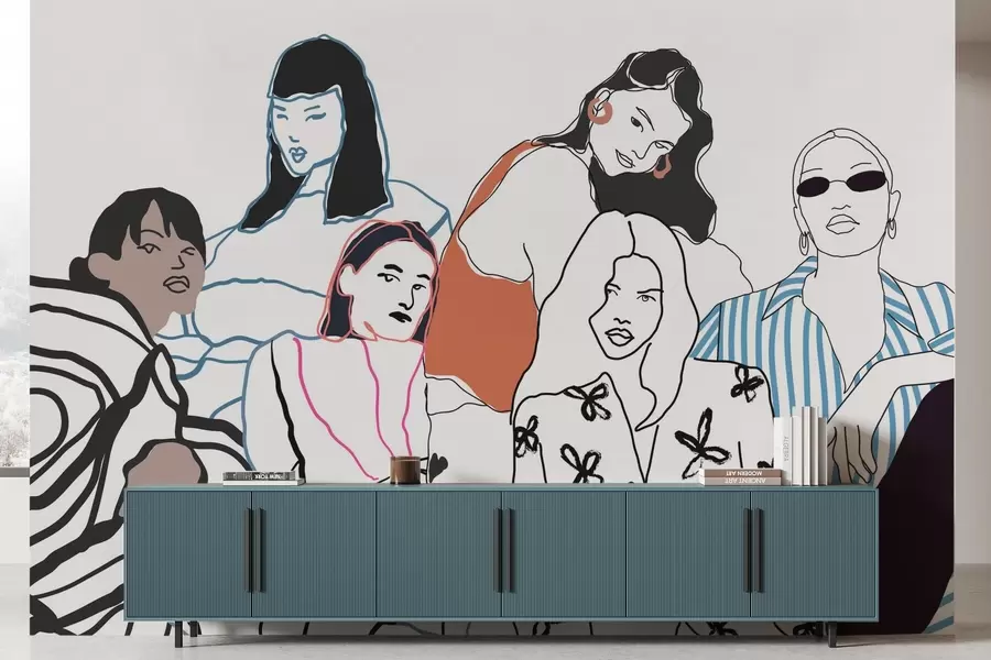 Фототапет Момичета w04359v1