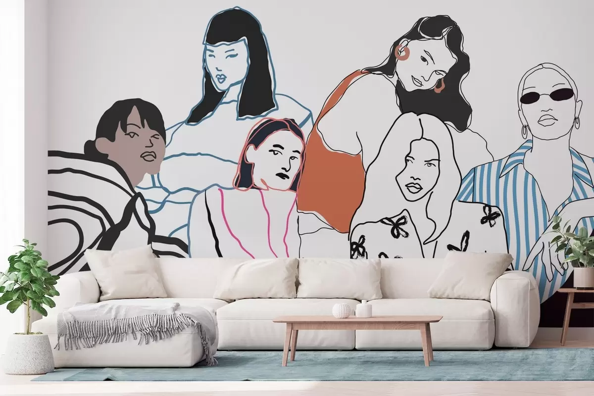 Фототапет Момичета w04359v1