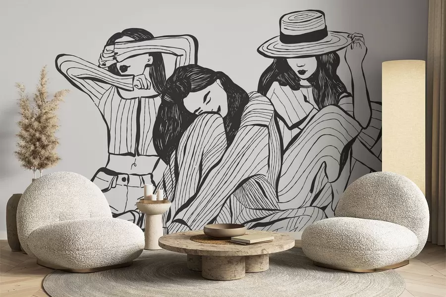 Фототапет Момичета w04384