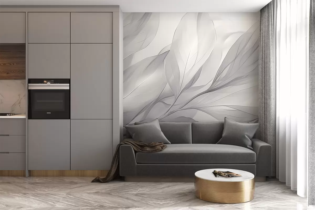 Фототапет Прозрачни листа w04376