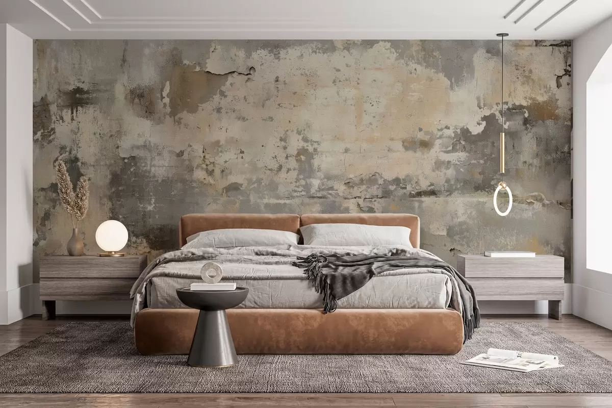 Фототапет имитация на текстурирана стара стена w04311