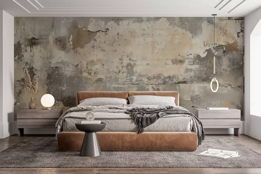 Фототапет имитация на текстурирана стара стена w04311