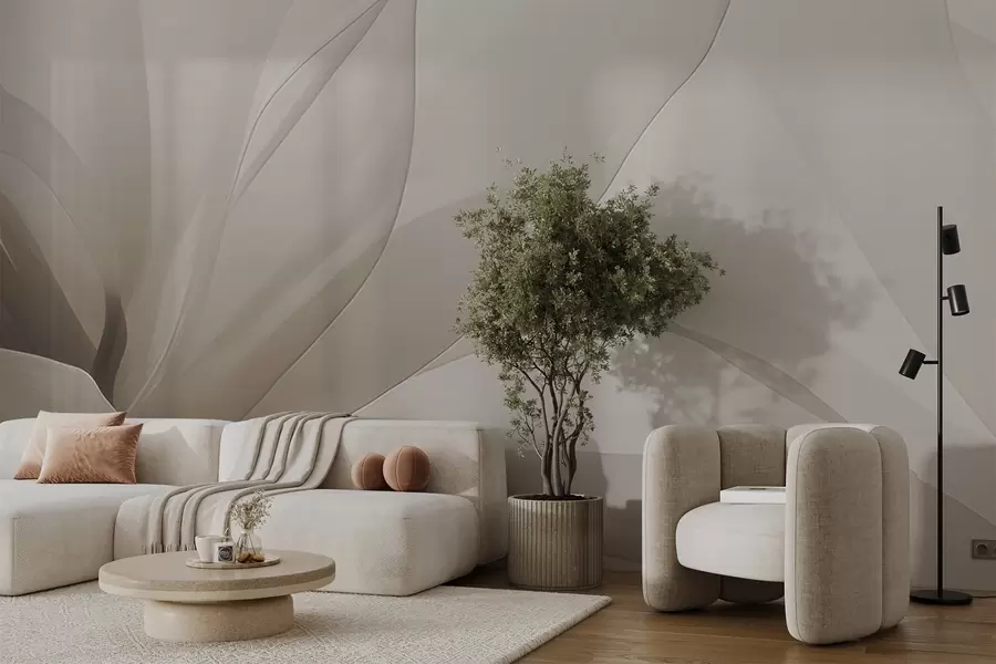 Фототапет Абстрактно цвете w04435