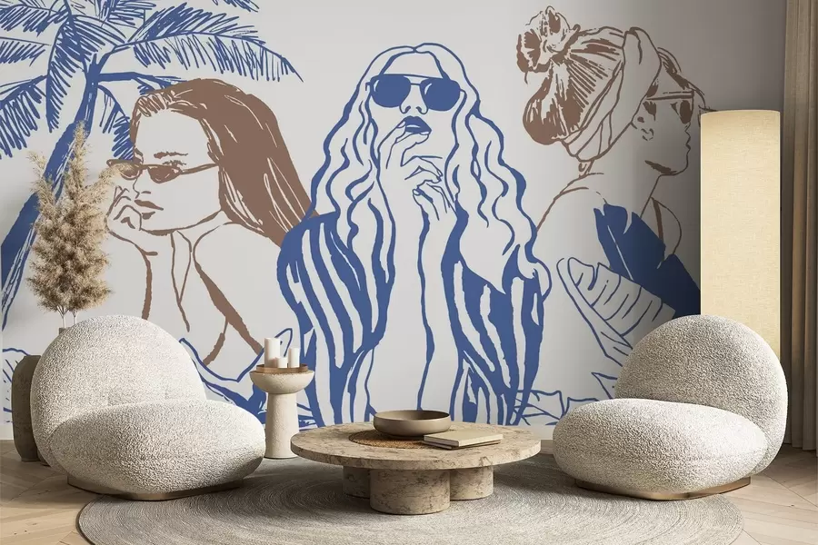 Фототапет Момичета w04463