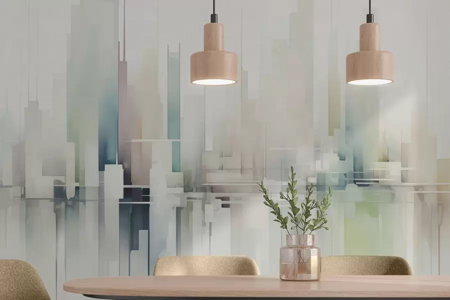 Фототапет Абстрактен град w04488