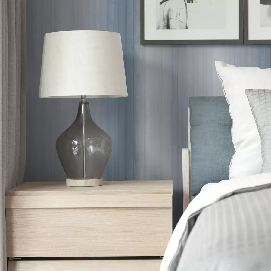 Фототапет Меки синьо-сиви градиентни ивици a00506