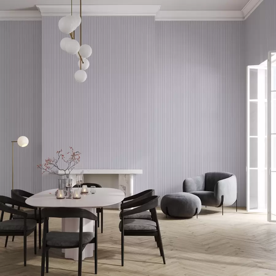 Фототапет Лавандулови ивици в пастелни нюанси a00511