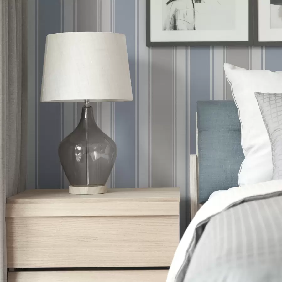 Фототапет Комбинация от сиви и сини широки ивици a00557