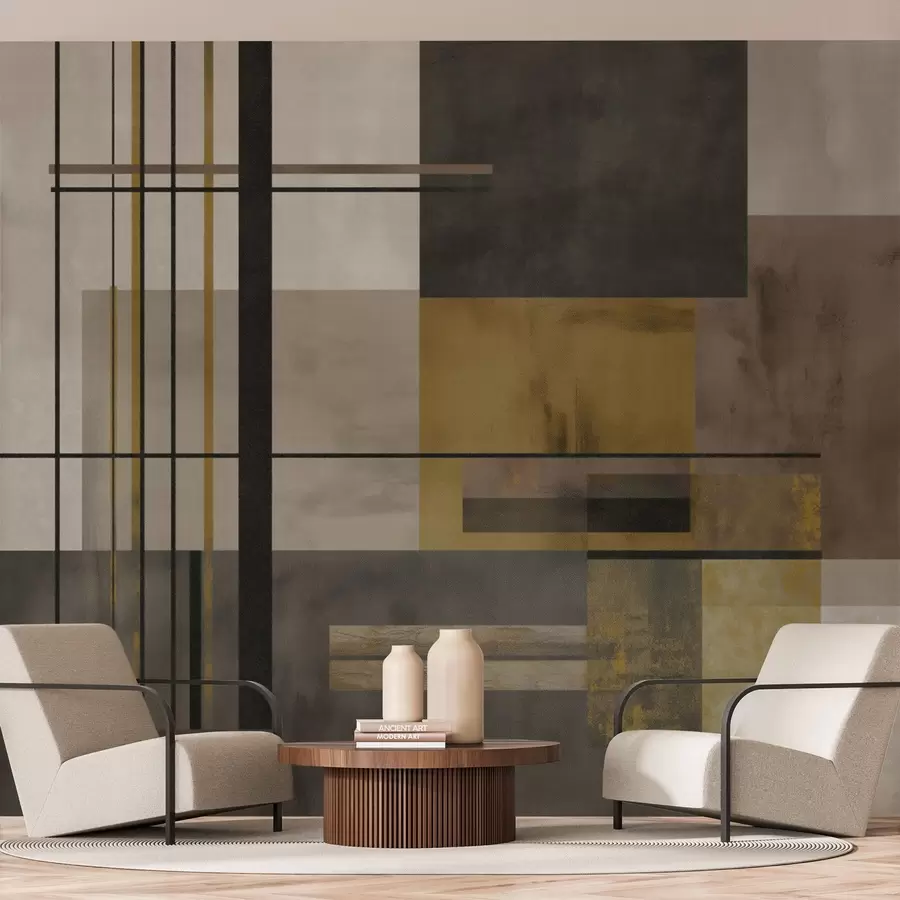 Фототапет абстрактна геометрия w04502