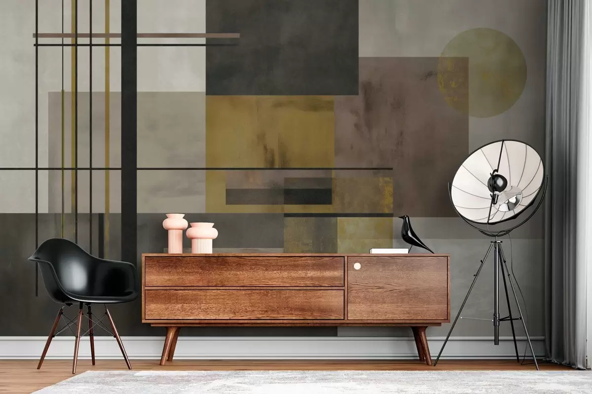 Фототапет абстрактна геометрия w04502