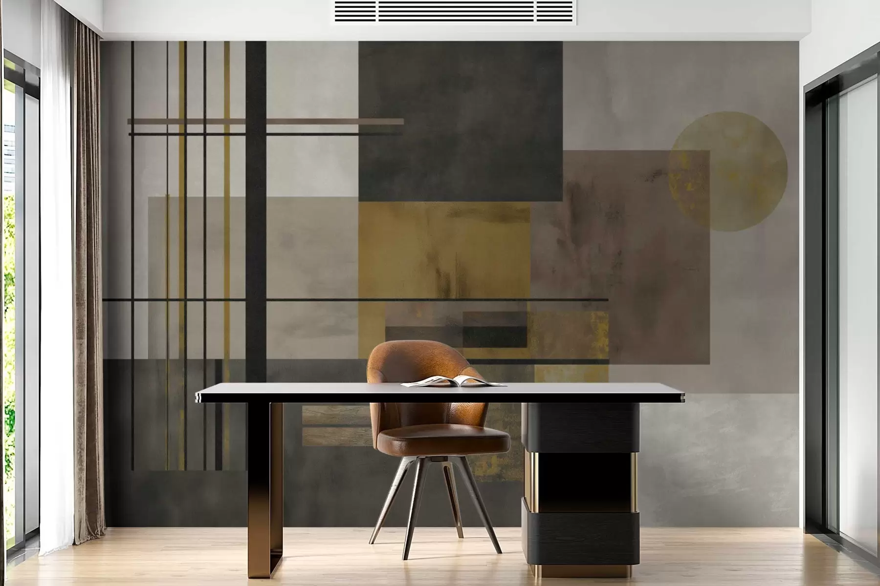 Фототапет абстрактна геометрия w04502