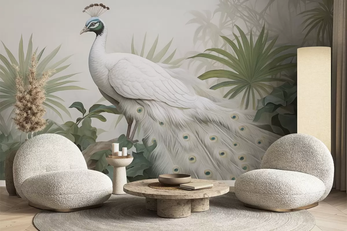 Фототапет Паун w04595