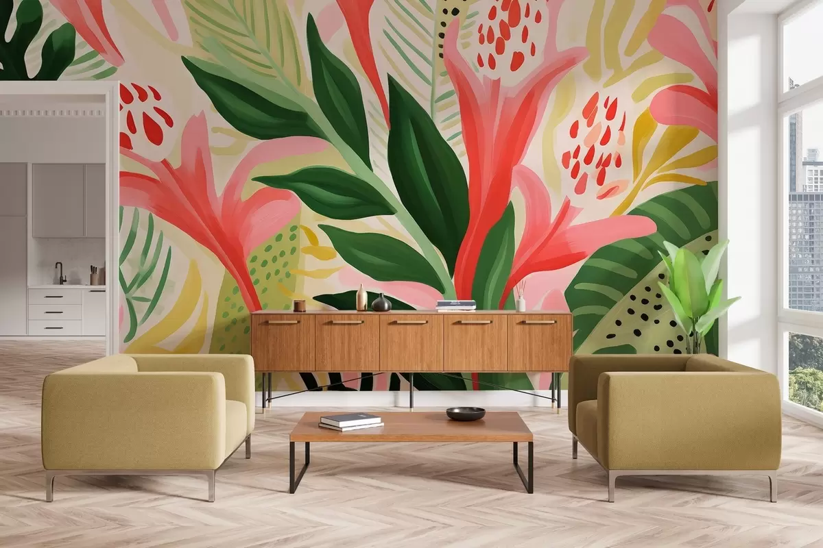 Фототапет Полет на цветовете w04564