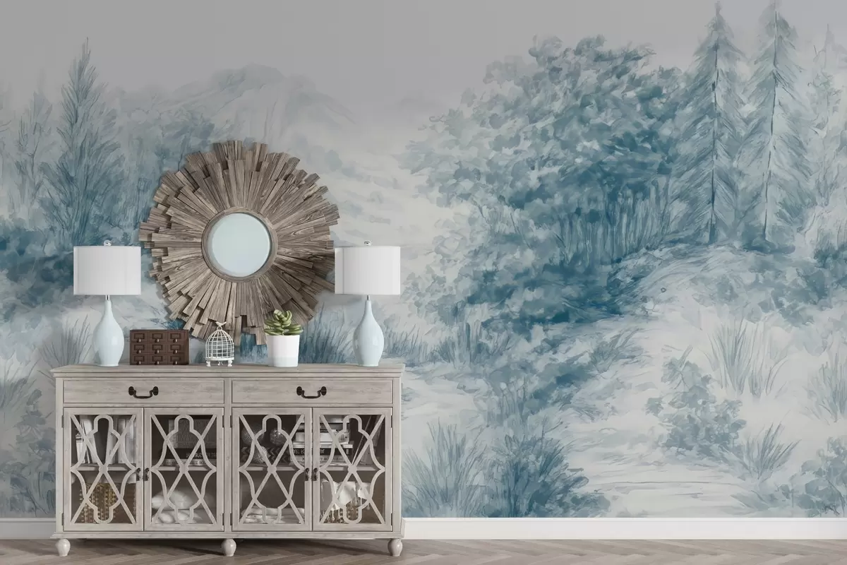 Фототапет Цветни контури w04572