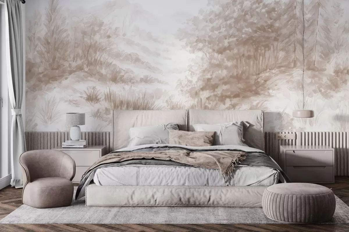 Фототапет Цветни контури w04572v1