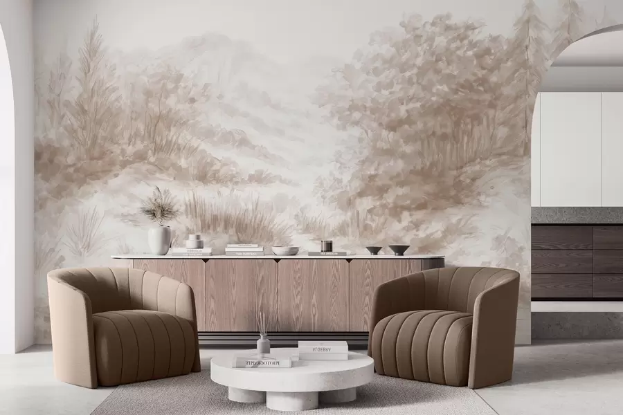 Фототапет Цветни контури w04572v1