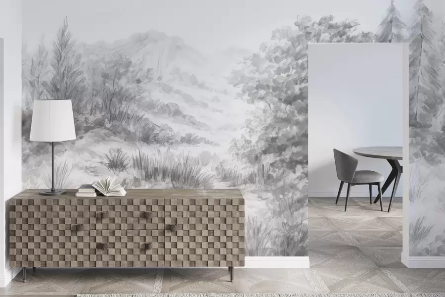 Фототапет Цветни контури w04572v2