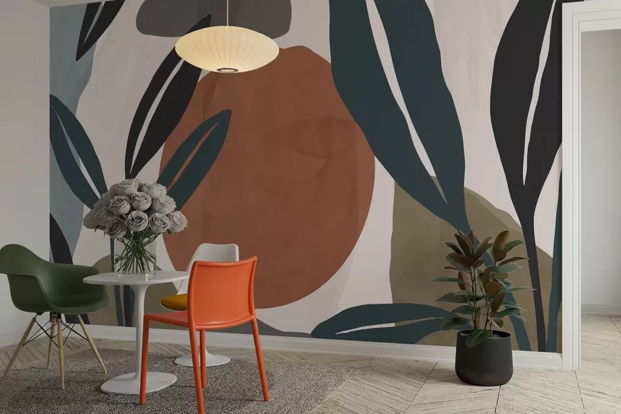 Фототапет Абстрактна ботаника w04592