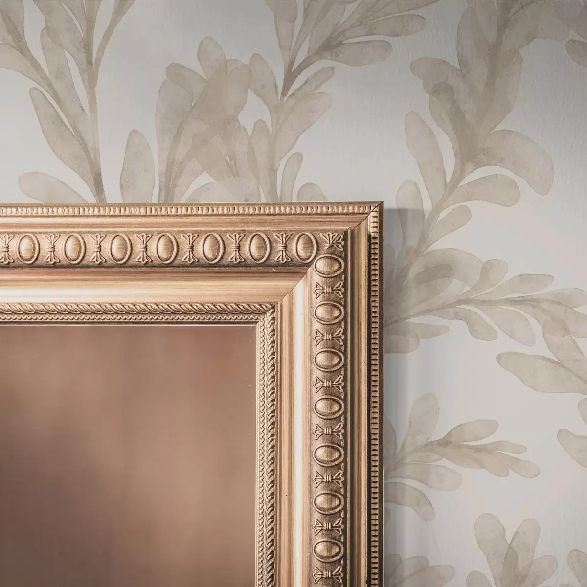 Тапети Акварелни бежови клони, нежен ботаничен мотив a00617