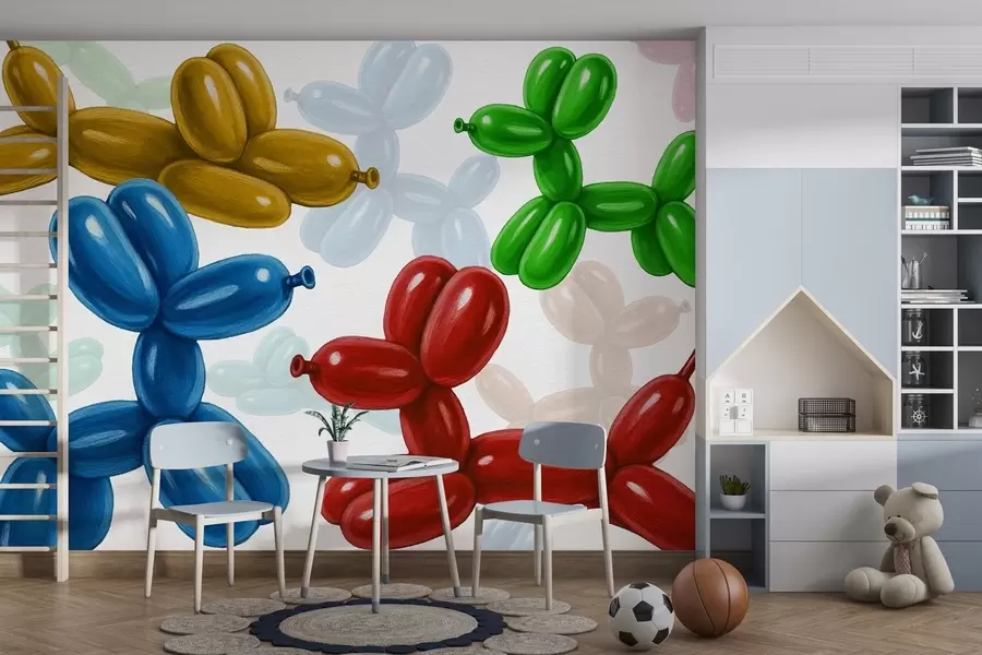 Фототапет Топки във формата на куче w04675