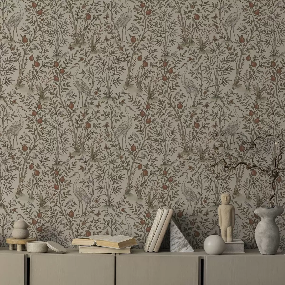 Тапети Птици сред нарциси в естествена среда a00699