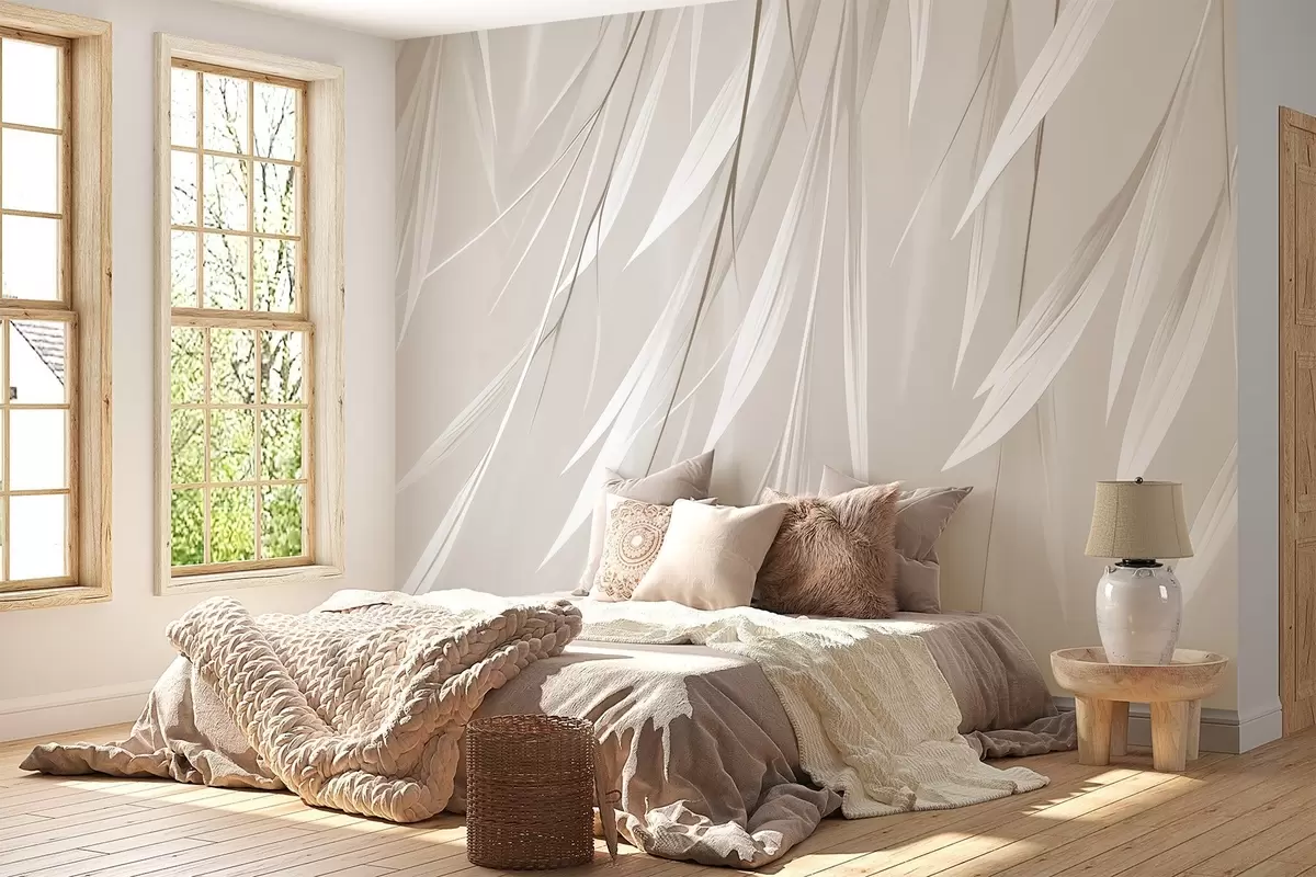 Фототапет Висящи тънки листа w04703