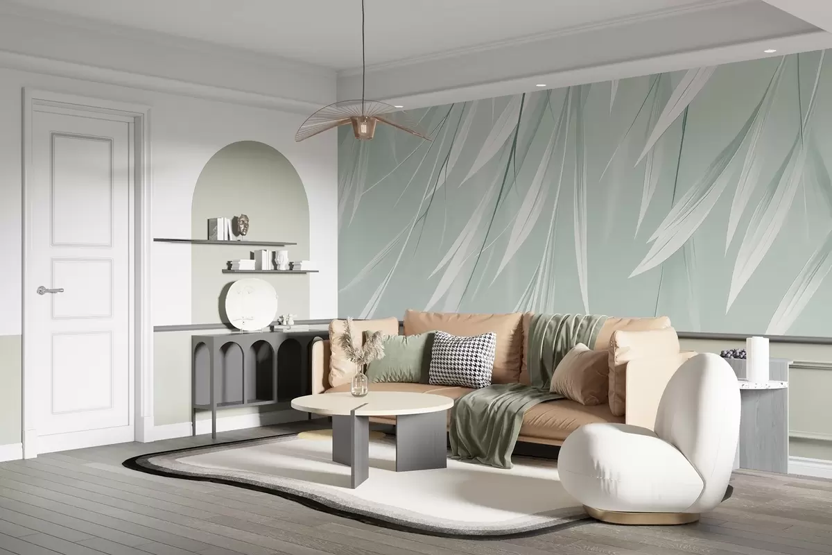 Фототапет Висящи тънки листа w04703v1