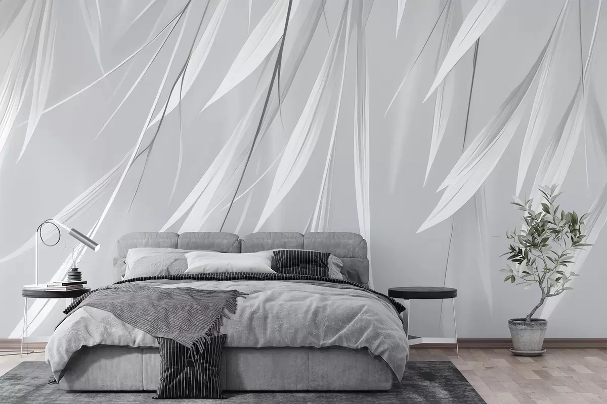 Фототапет Висящи тънки листа w04703v3