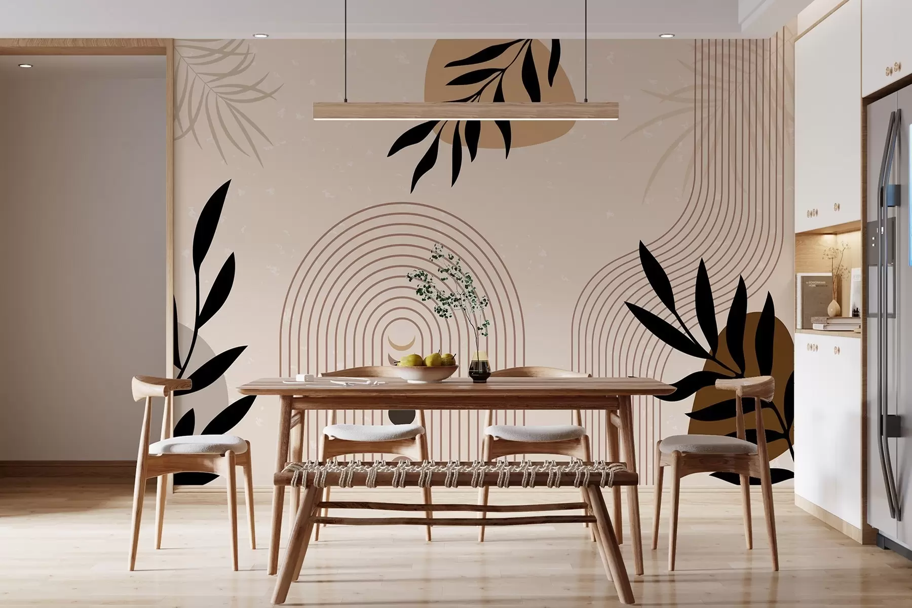 Фототапет Абстрактно с растения w04745